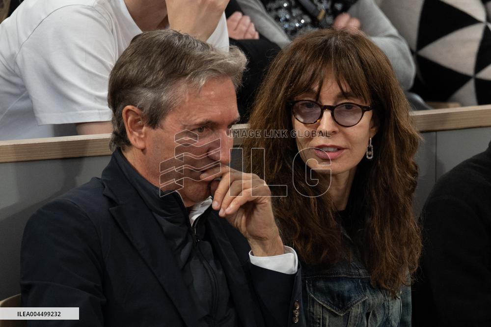 French Open Mario Beckham At The Stands LZ