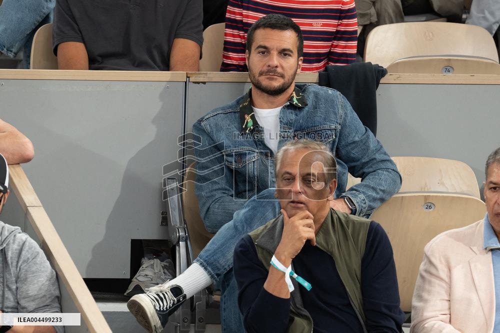 French Open Mario Beckham At The Stands LZ