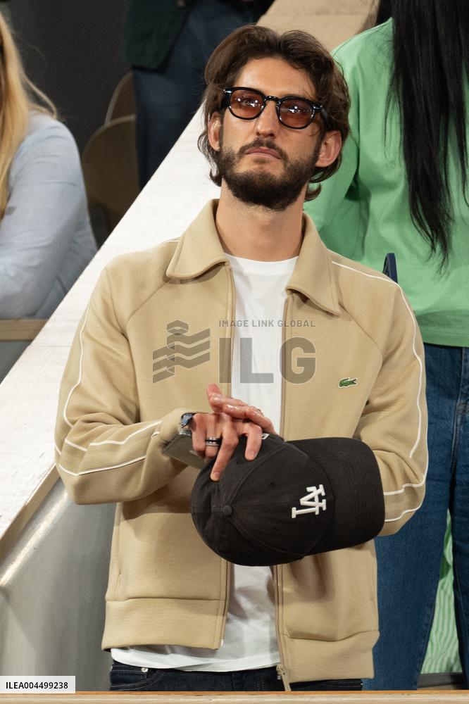 French Open Mario Beckham At The Stands LZ