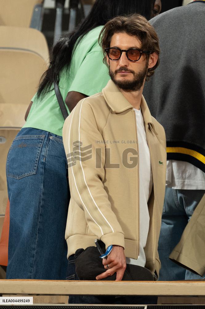 French Open Mario Beckham At The Stands LZ