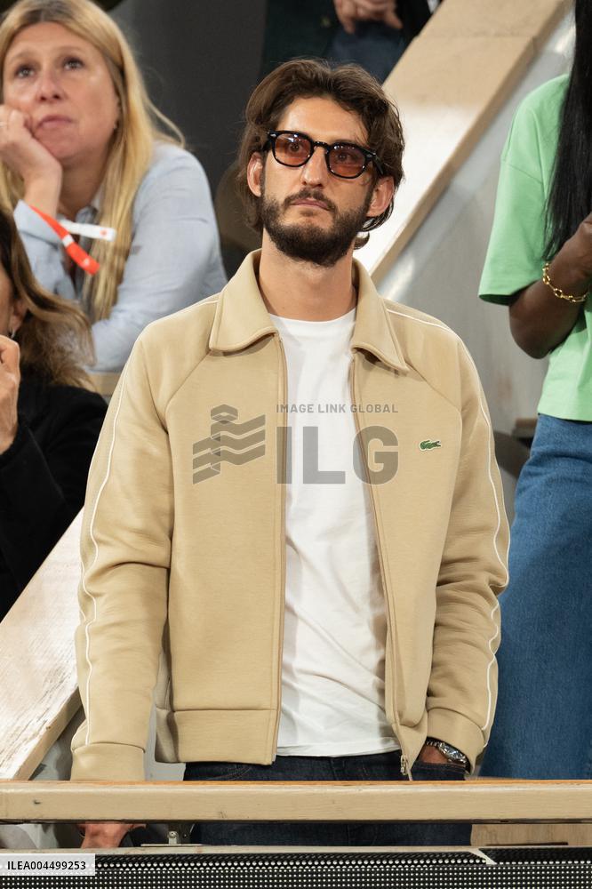 French Open Mario Beckham At The Stands LZ