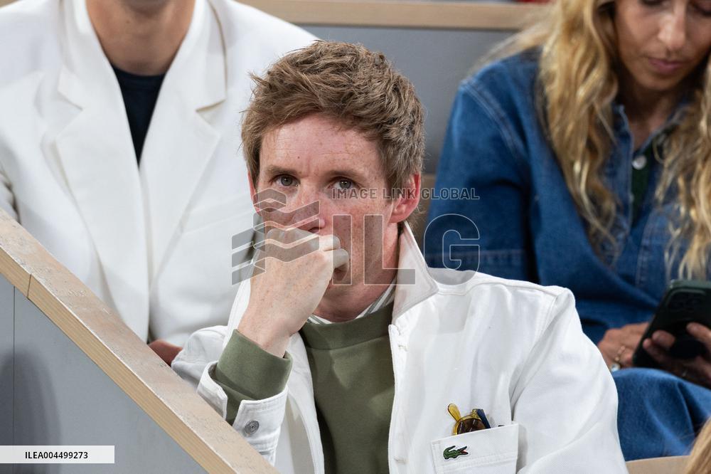 2025 French Open - Celebrities In Stand Day 13 NB