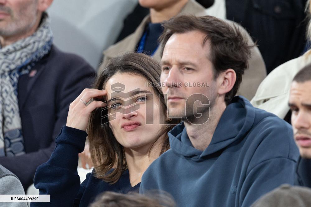 2025 French Open - Celebrities In Stand Day 13 NB