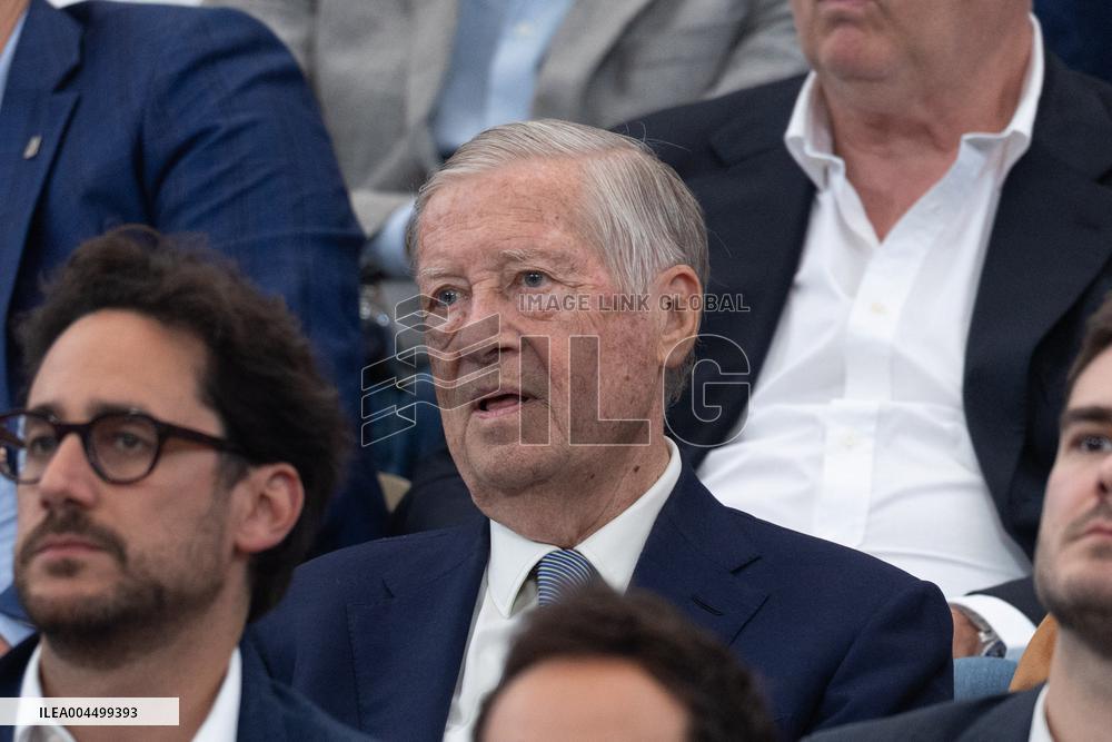 2025 French Open - Celebrities In Stand Day 13 NB