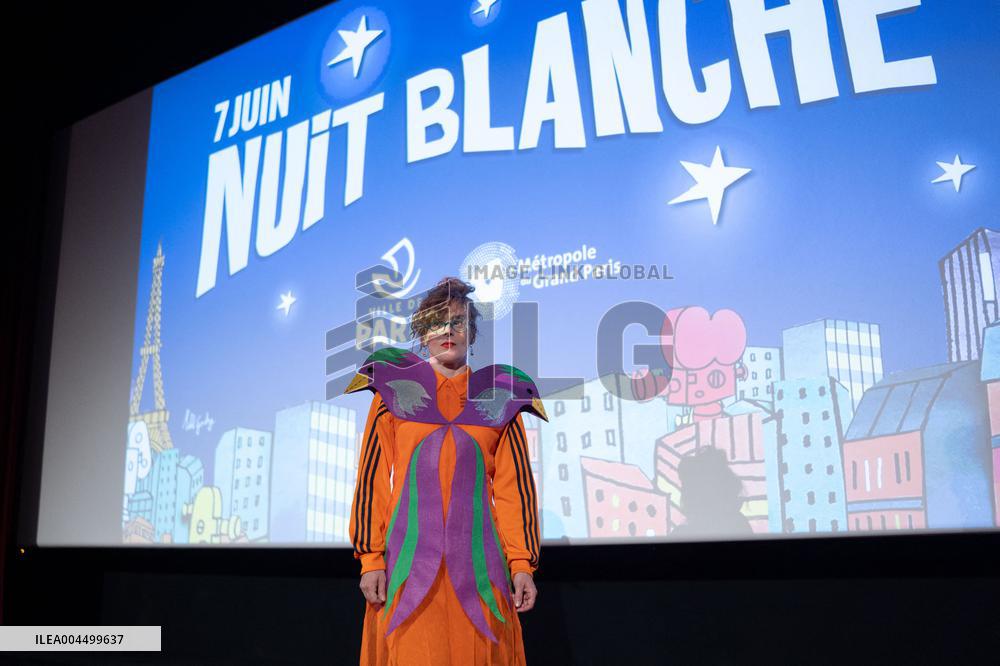 Preview of Nuit Blanche 2025 with Valerie Donzelli - Paris AJ