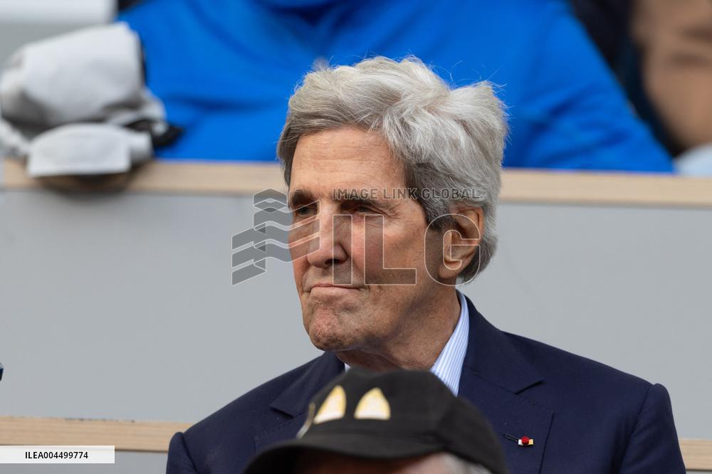 2025 French Open - Celebrities In Stand Day 13 NB