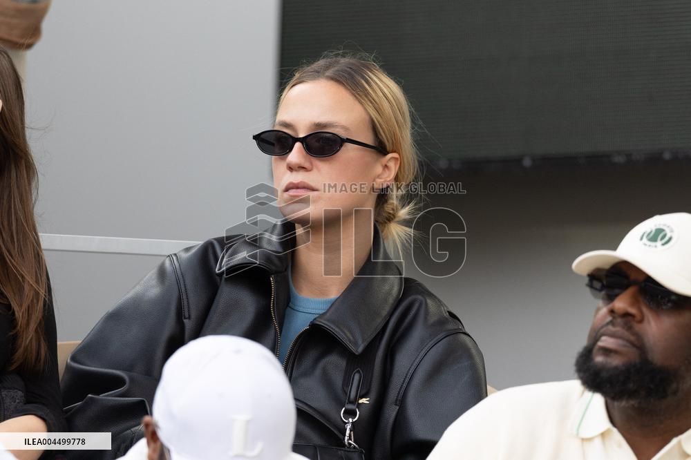 2025 French Open - Celebrities In Stand Day 13 NB