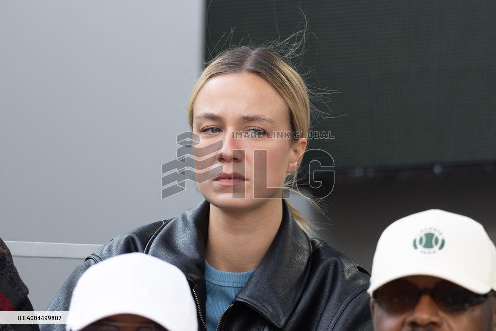 2025 French Open - Celebrities In Stand Day 13 NB
