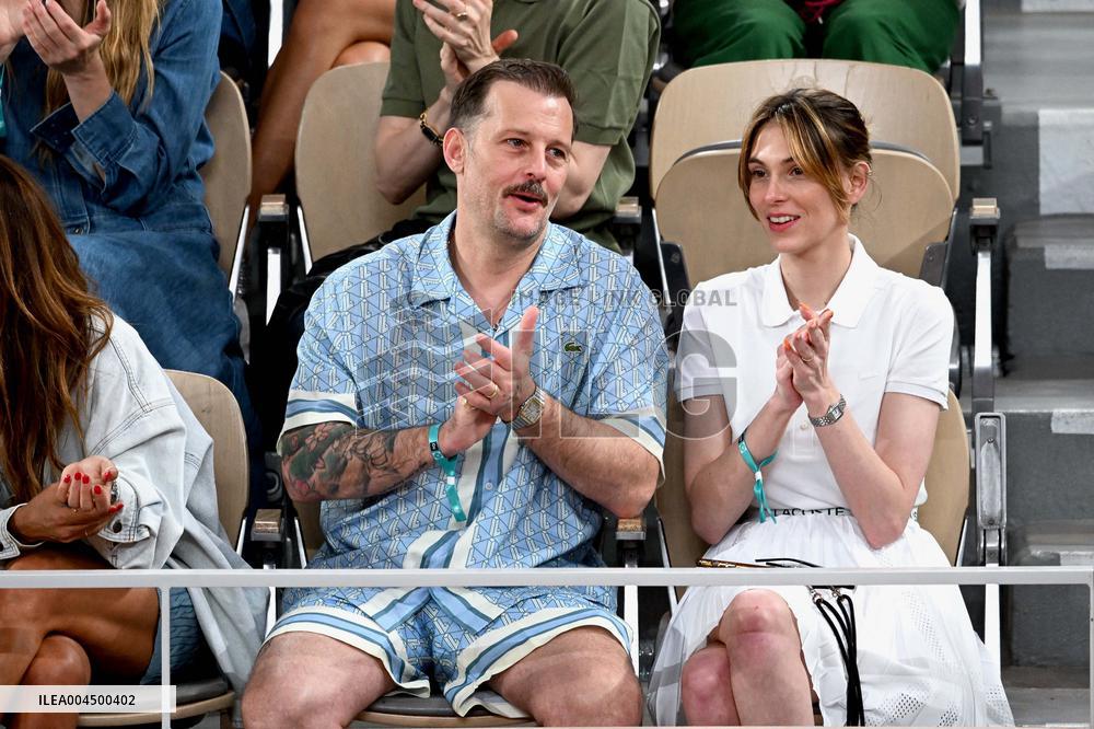 2025 French Open - VIPs In The Stands