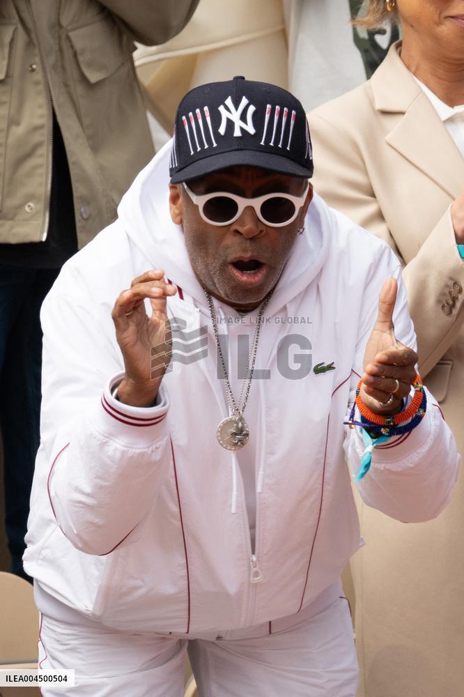 French Open Spike Lee at the Srtands LZ
