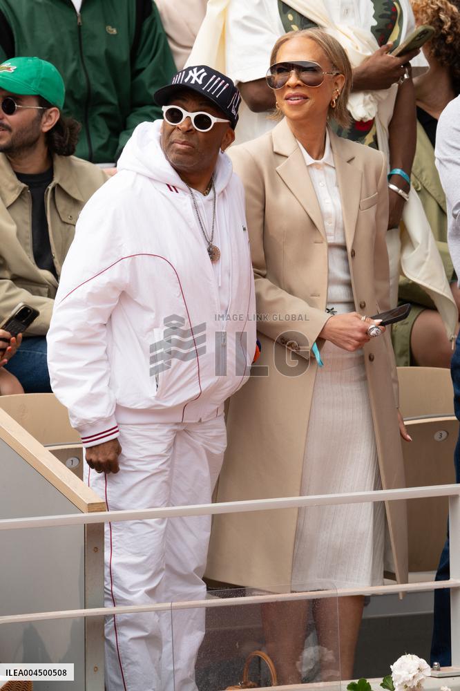 French Open Spike Lee at the Srtands LZ