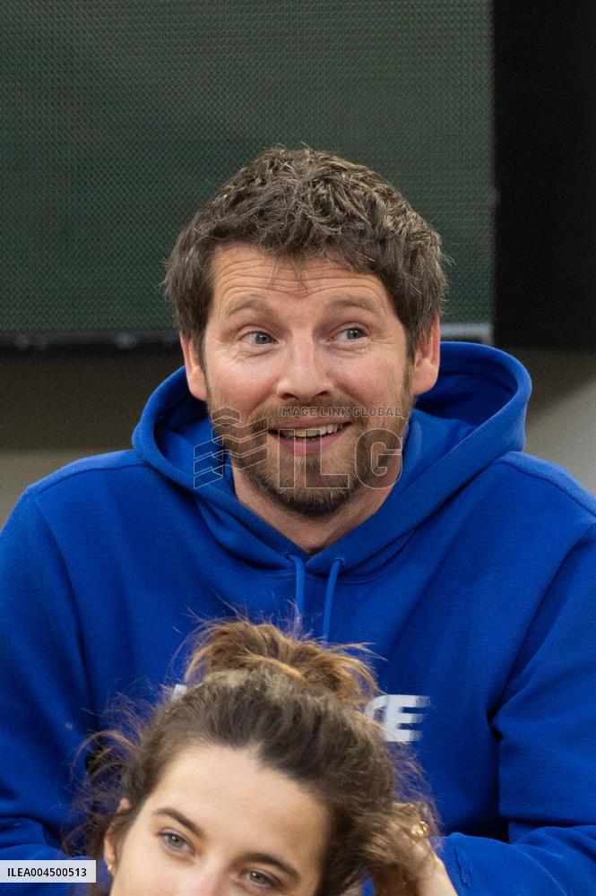 2025 French Open - Celebrities In Stand Day 13 NB