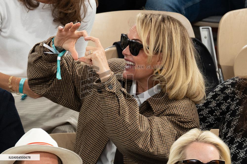 French Open Romeo Beckham At The Stands LZ