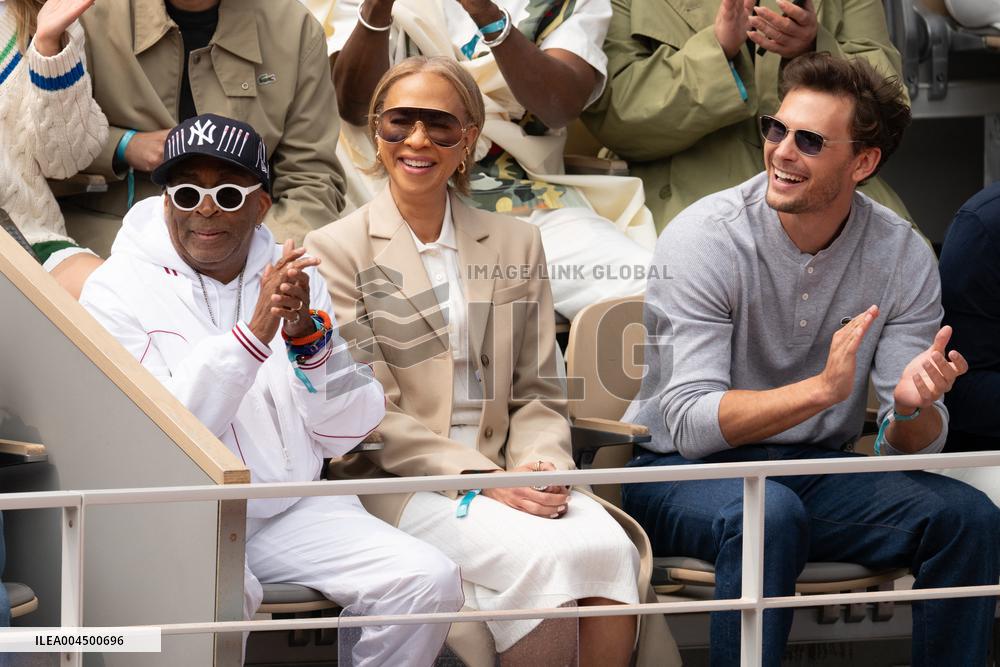 French Open Spike Lee at the Srtands LZ