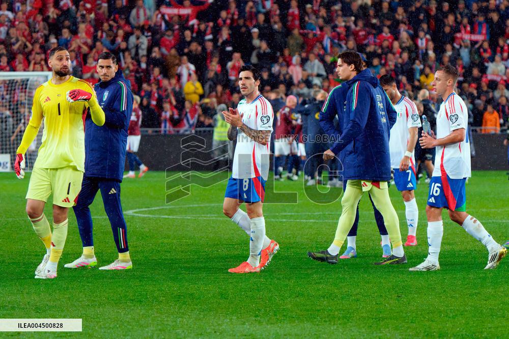 CALCIO - FIFA Mondiali - Qualifiers - Norway vs Italy