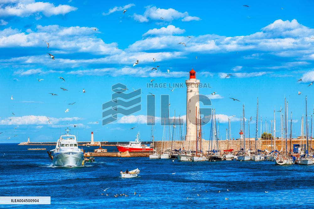 Illustration of the Town of Sete