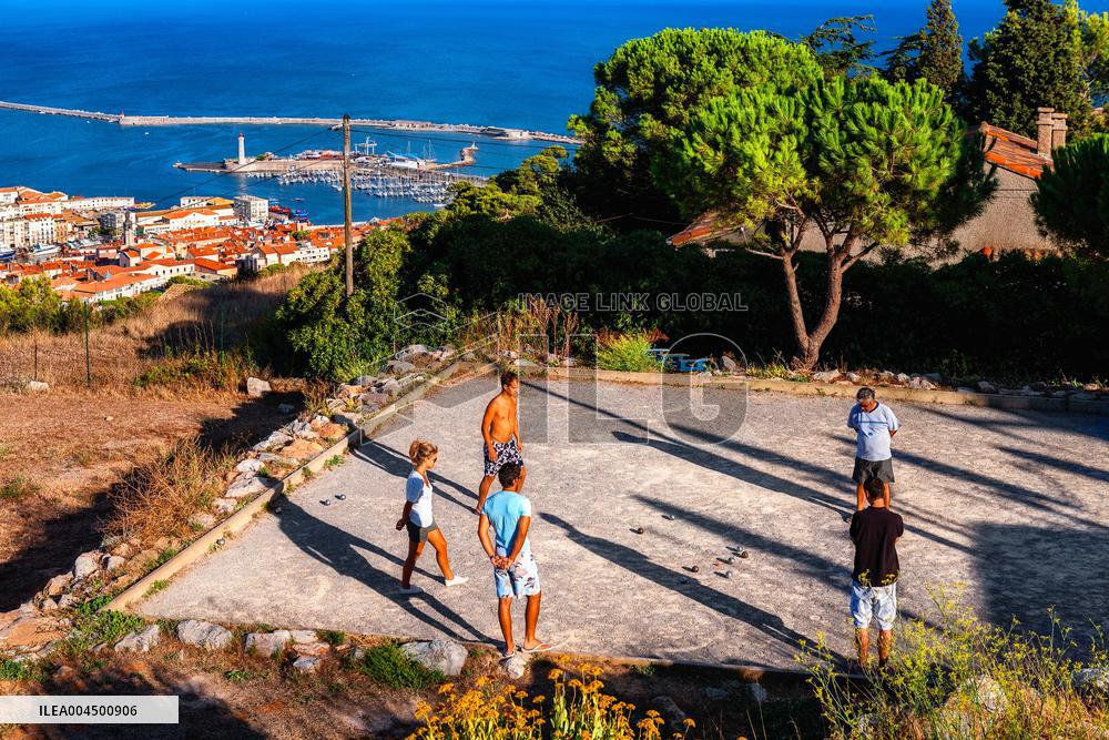 Illustration of the Town of Sete