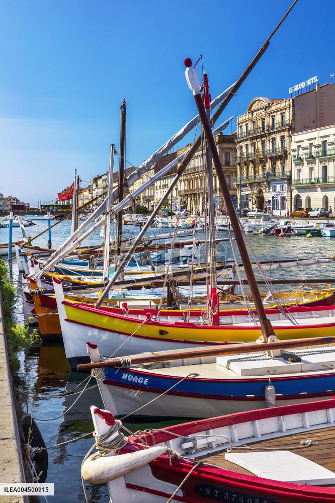 Illustration of the Town of Sete