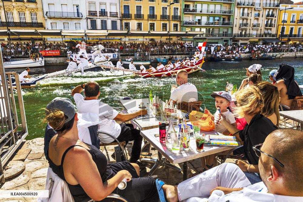 Illustration of the Town of Sete