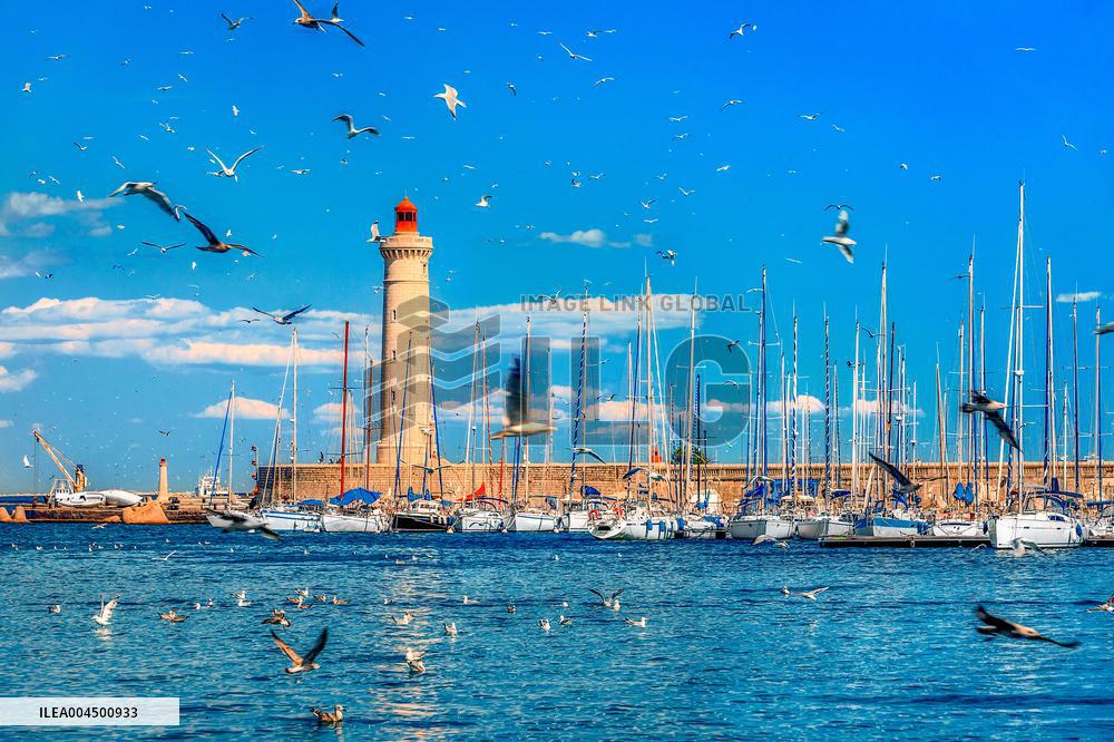 Illustration of the Town of Sete