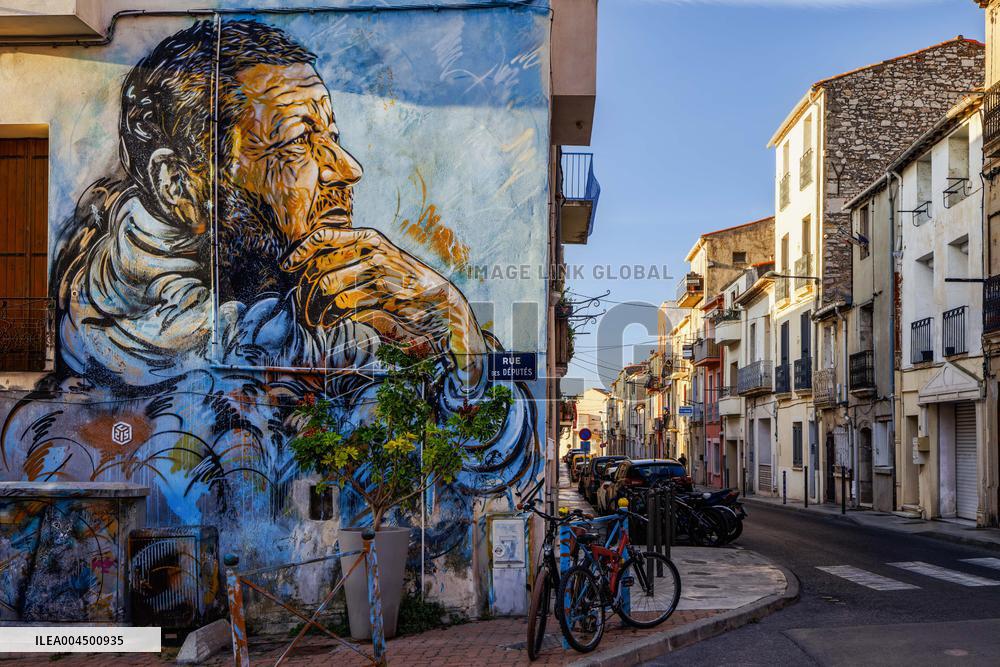 Illustration of the Town of Sete