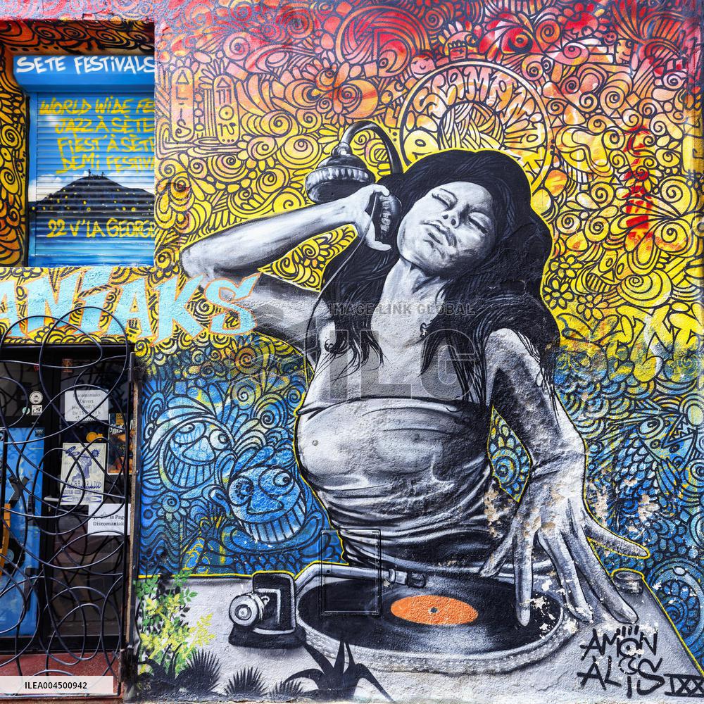 Illustration of the Town of Sete