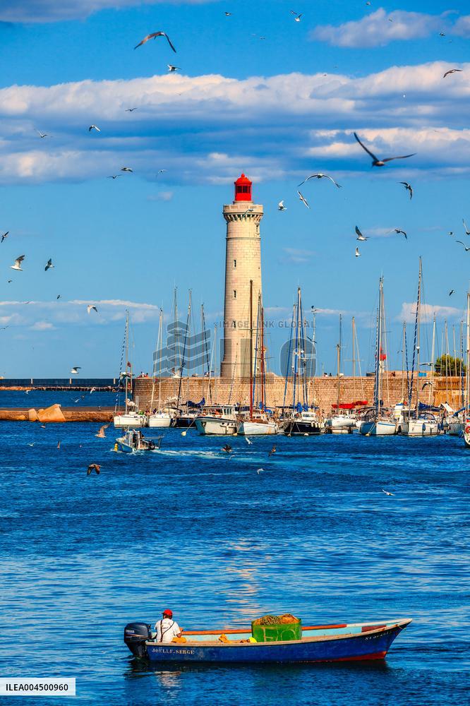 Illustration of the Town of Sete