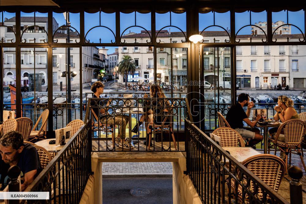 Illustration of the Town of Sete