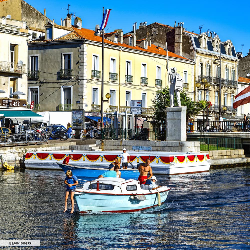 Illustration of the Town of Sete