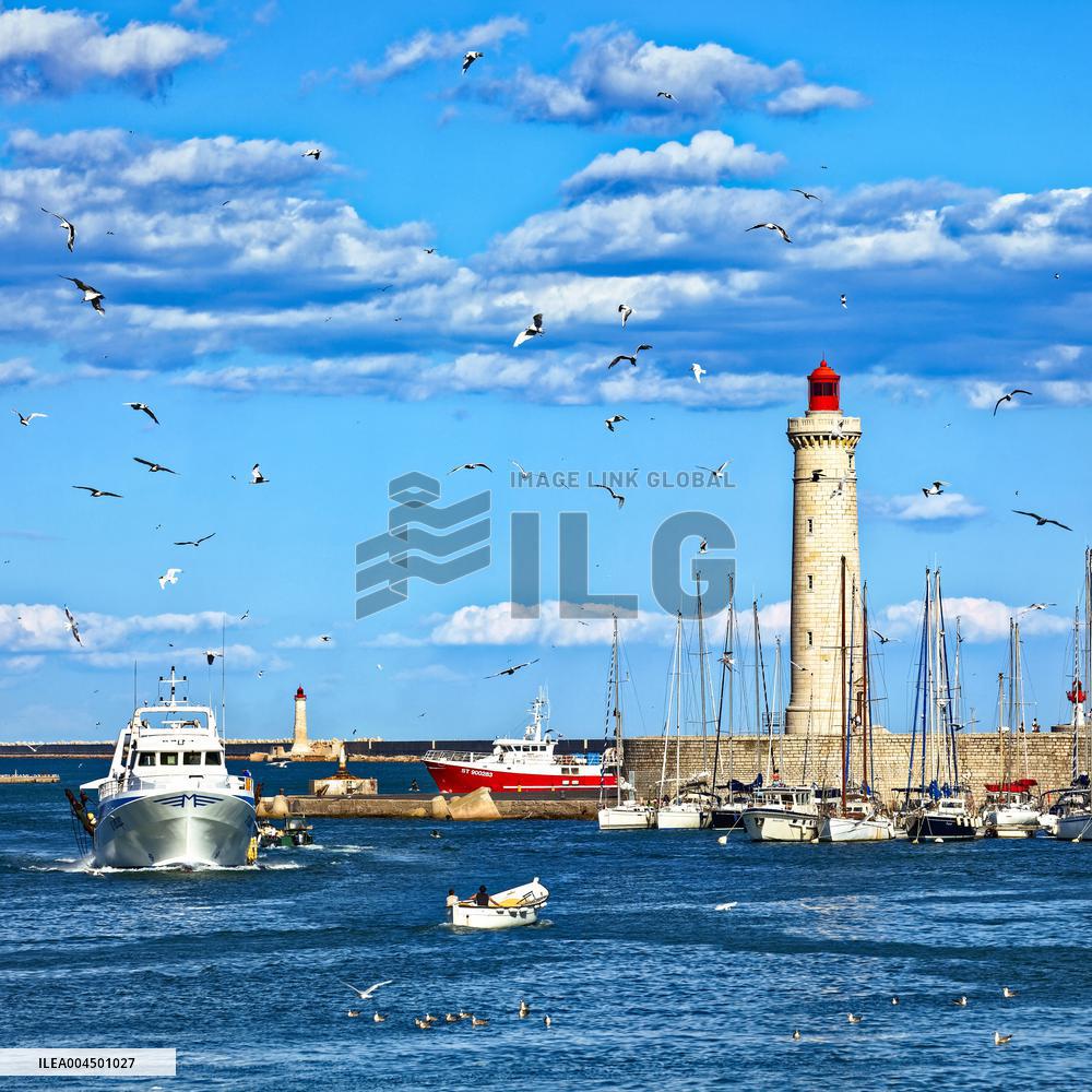 Illustration of the Town of Sete