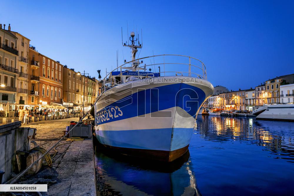 Illustration of the Town of Sete