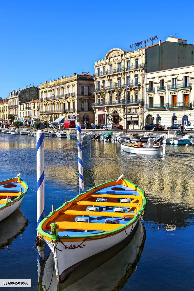 Illustration of the Town of Sete