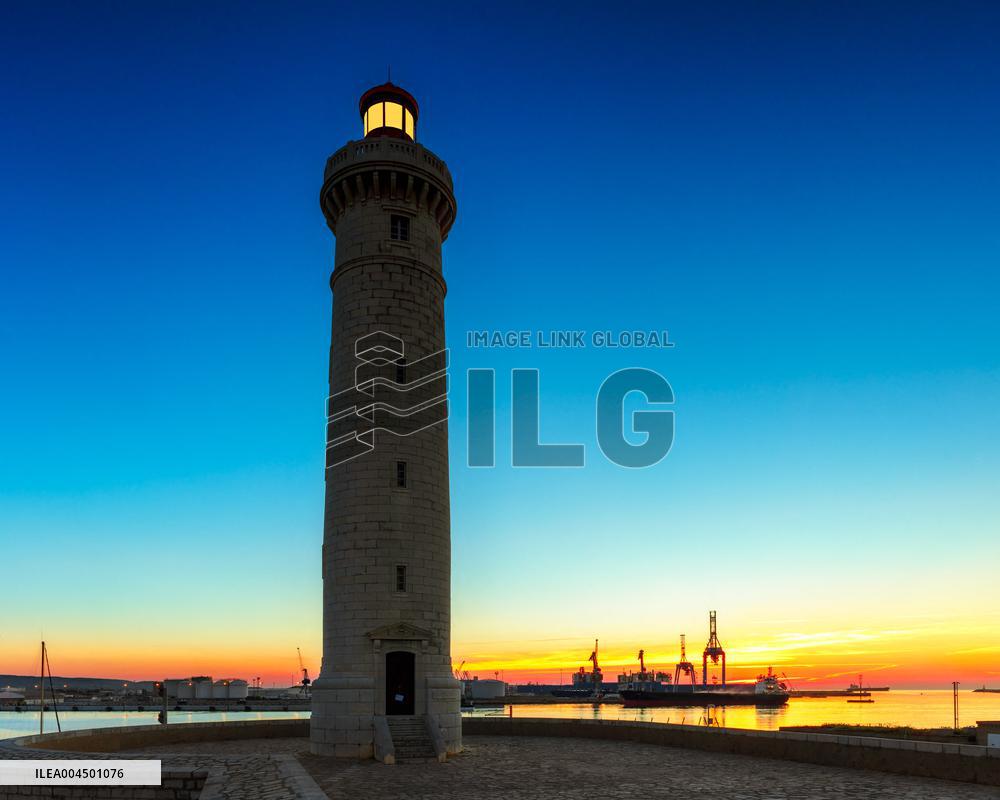 Illustration of the Town of Sete