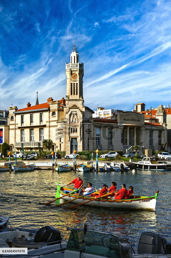 Illustration of the Town of Sete