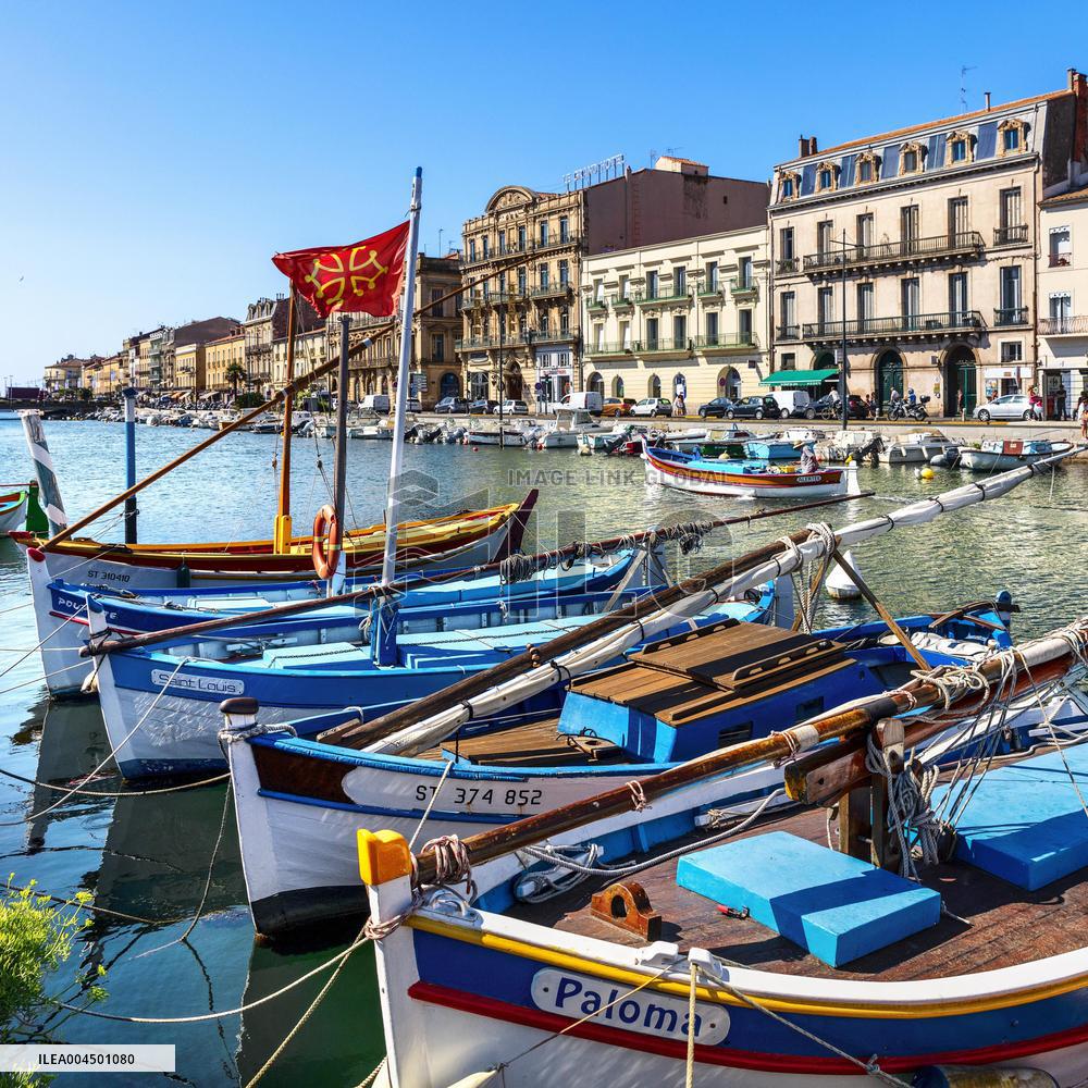 Illustration of the Town of Sete