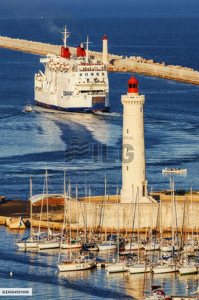 Illustration of the Town of Sete