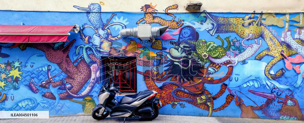 Illustration of the Town of Sete