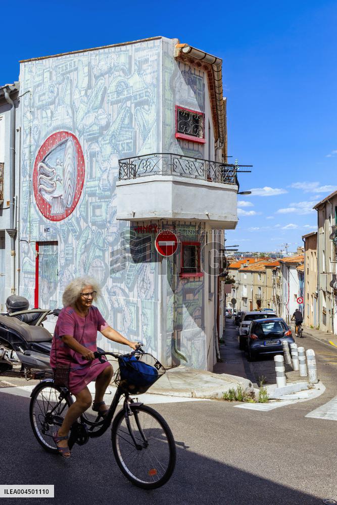 Illustration of the Town of Sete