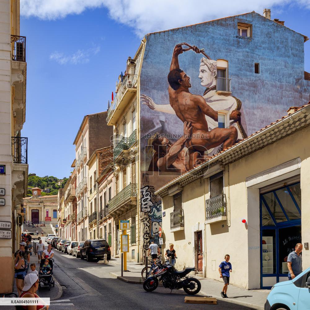 Illustration of the Town of Sete