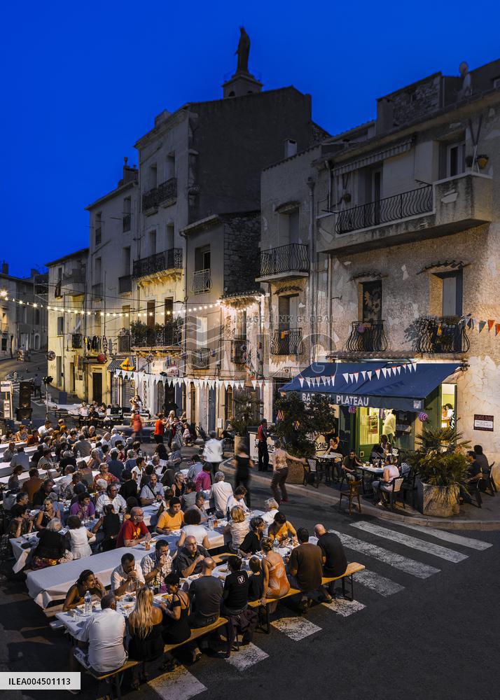 Illustration of the Town of Sete