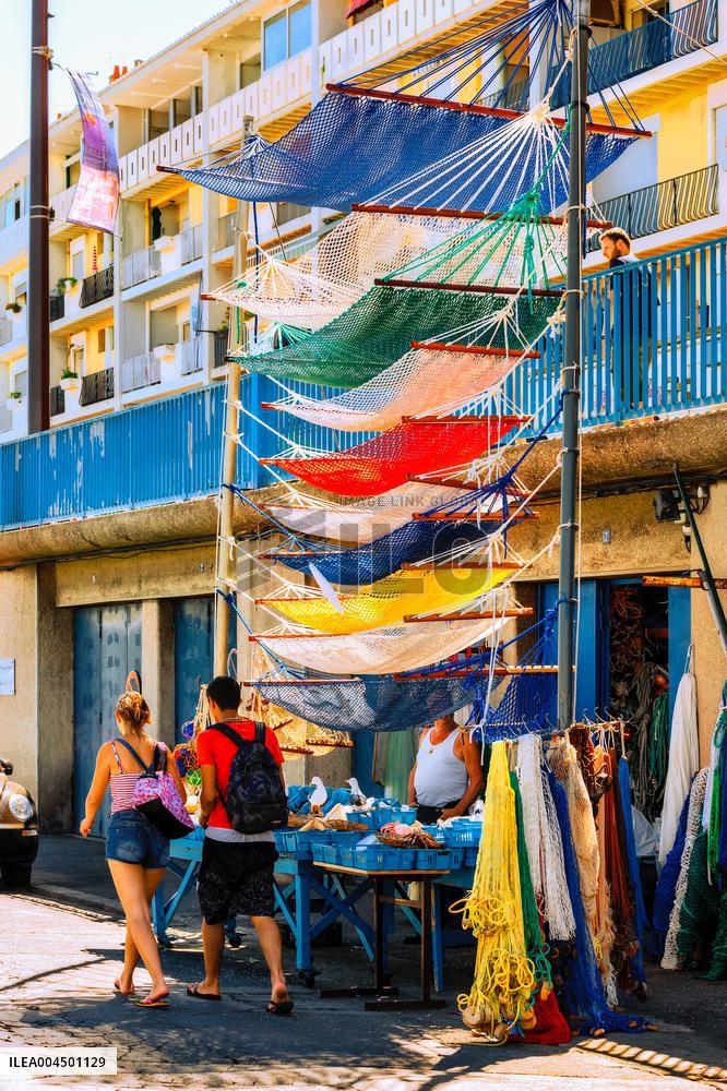 Illustration of the Town of Sete