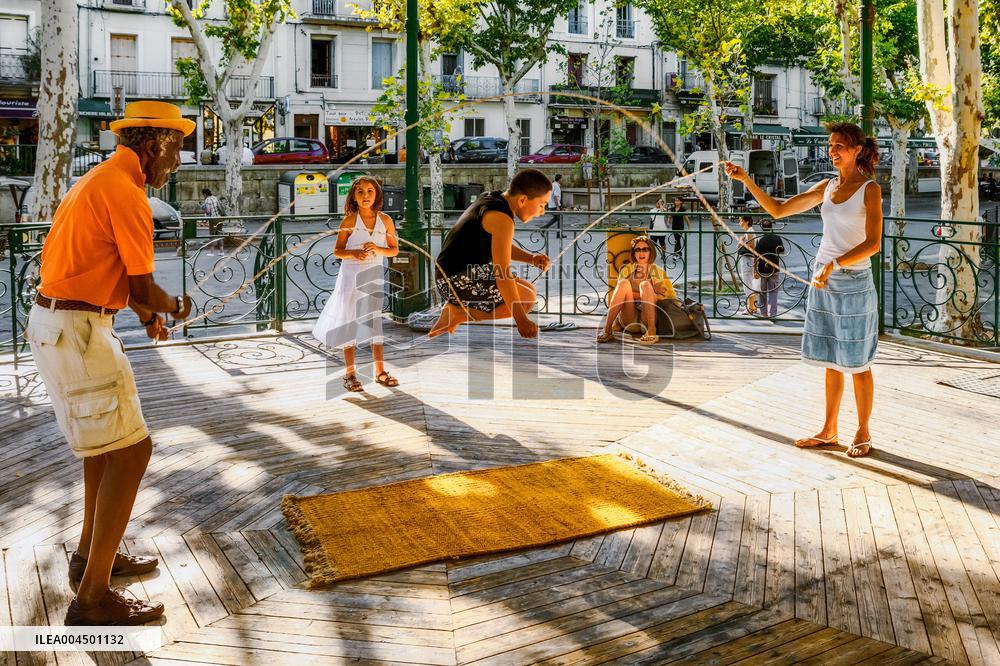 Illustration of the Town of Sete