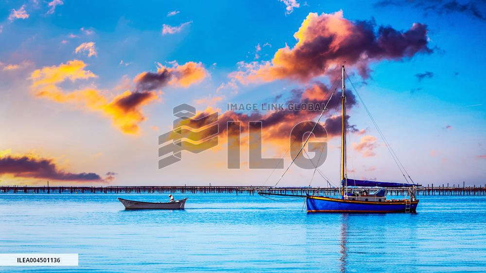 Illustration of the Town of Sete