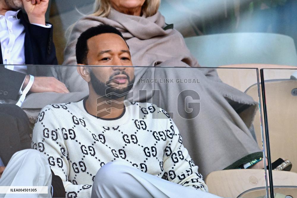 2025 French Open - VIPs In The Stands