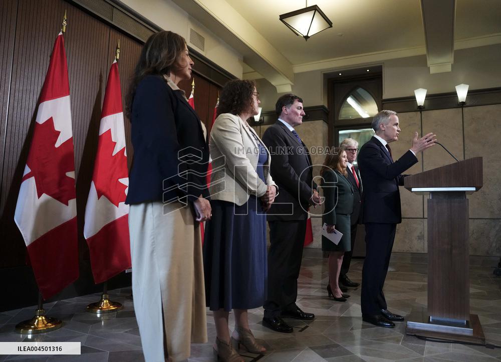 PM Mark Carney Holds Press Conference - Canada