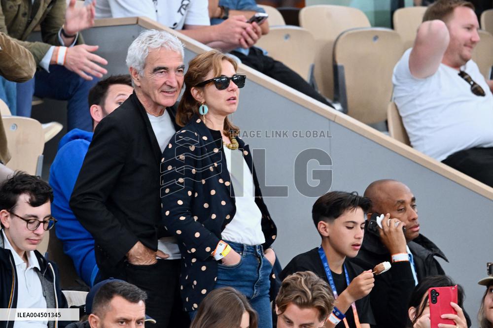 2025 French Open - VIPs In The Stands