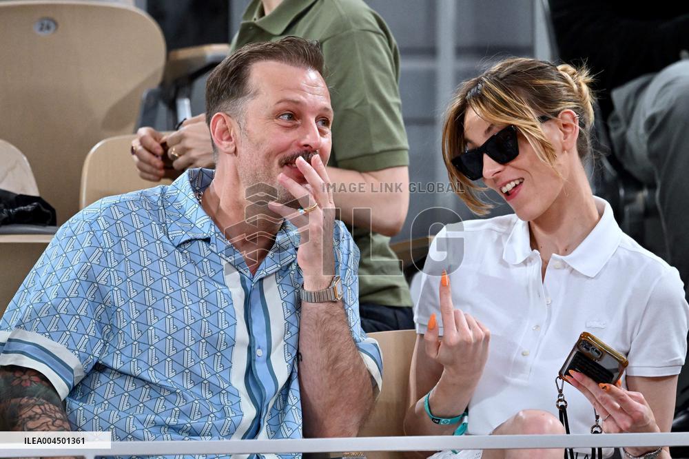 2025 French Open - VIPs In The Stands