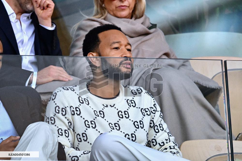 2025 French Open - VIPs In The Stands