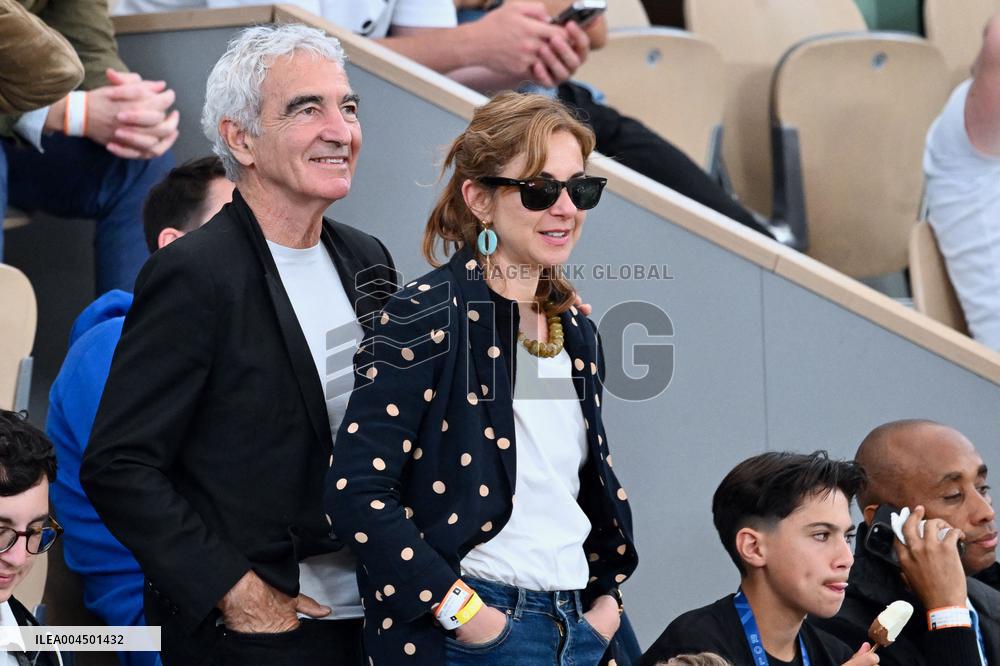 2025 French Open - VIPs In The Stands