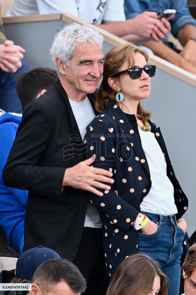 2025 French Open - VIPs In The Stands